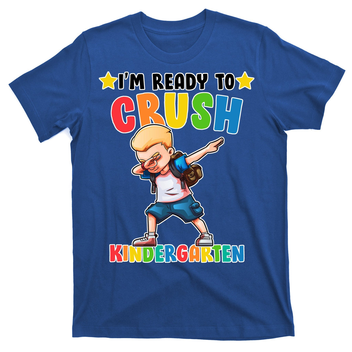 Ready To Crush Kindergarten Dabbing Boy T-Shirt product image 1