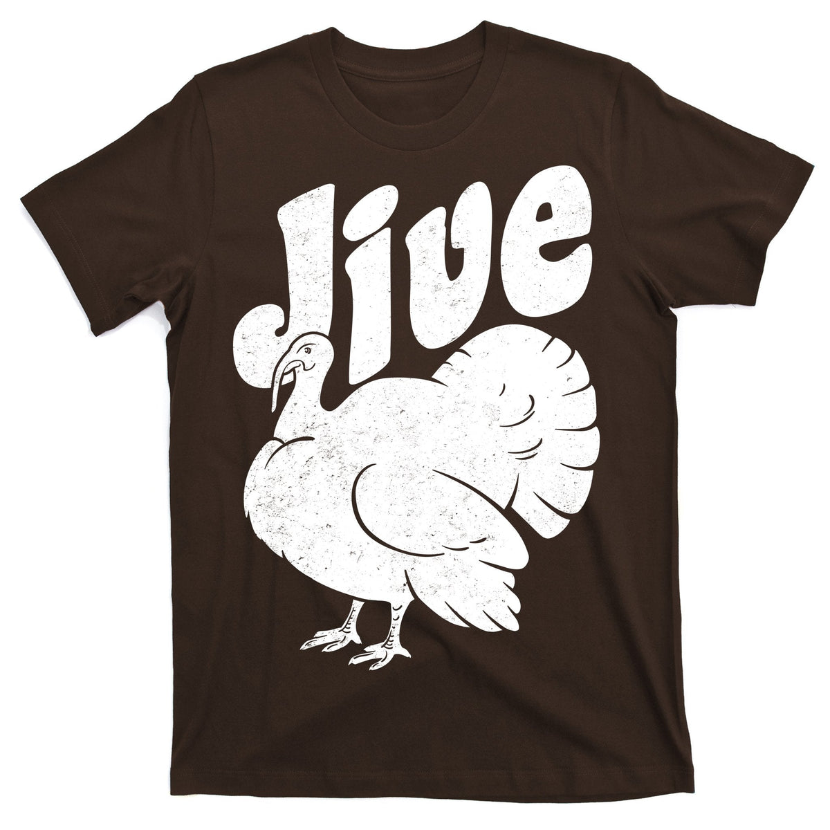 Retro Thanksgiving Jive Turkey T-Shirt product image 1
