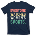 Retro Everyone Watches Womens Sports T-Shirt product image 1