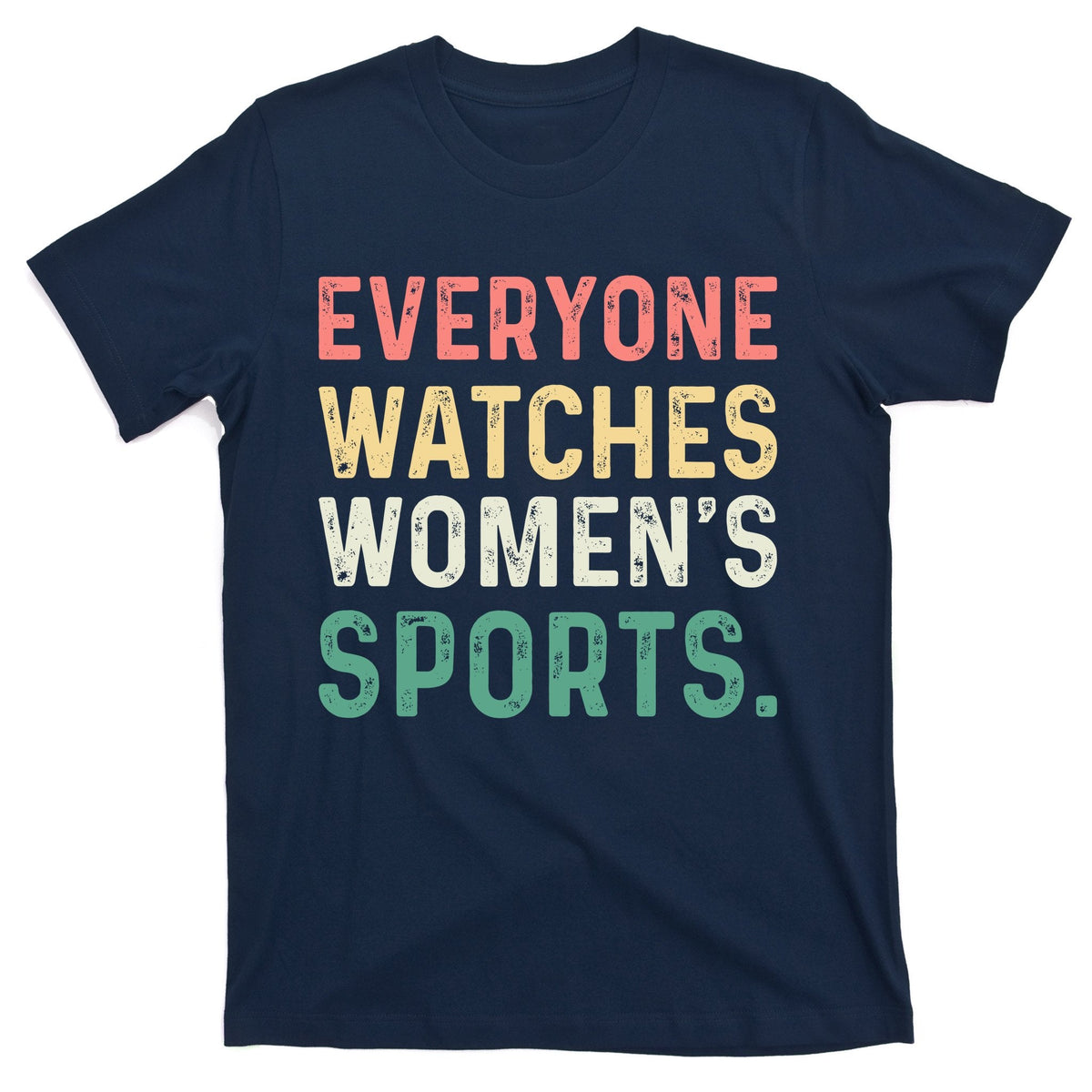 Retro Everyone Watches Womens Sports T-Shirt product image 1