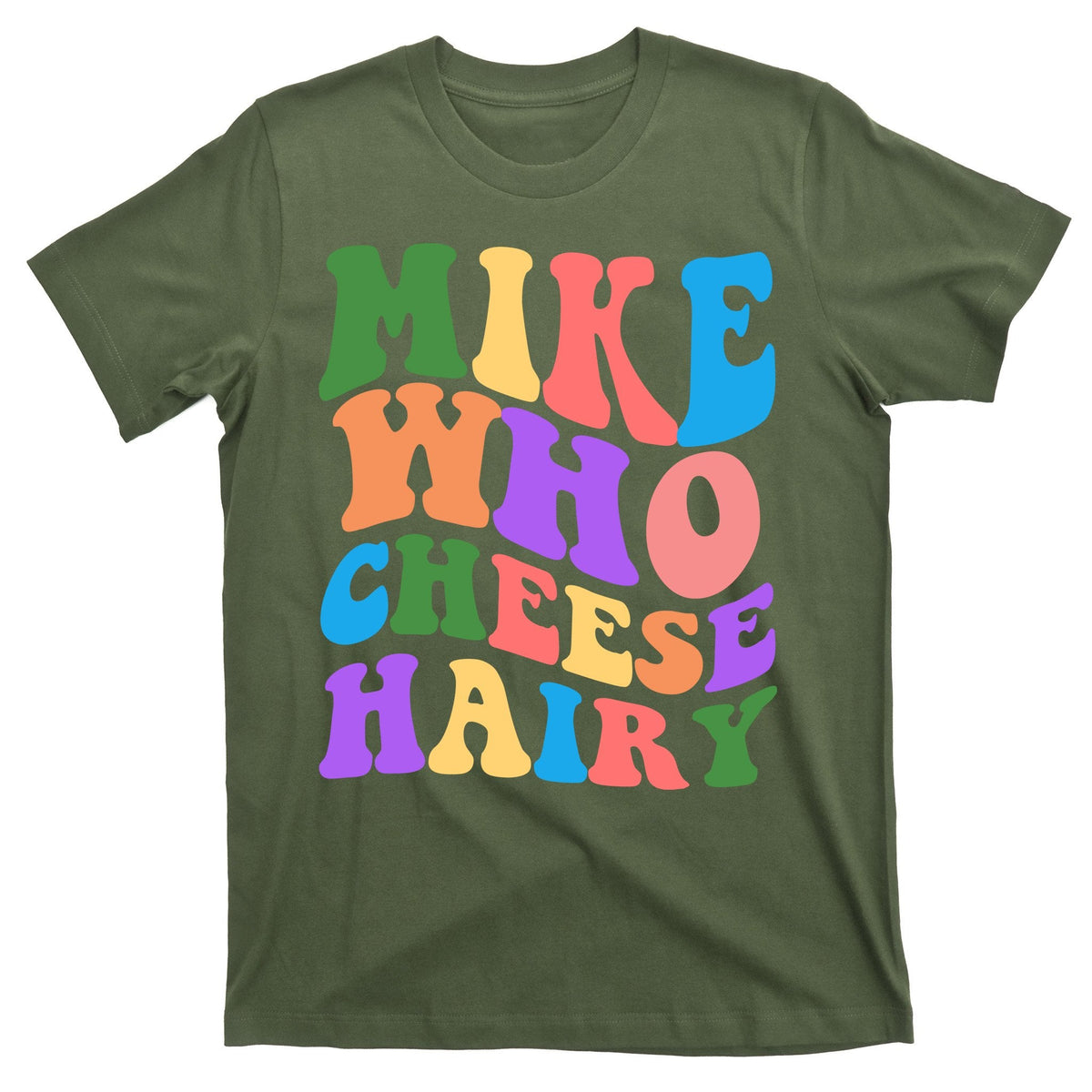 Retro Mike Who Cheese Hairy T-Shirt product image 1