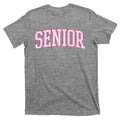 Senior Pink Retro Graduation T-Shirt product image 1