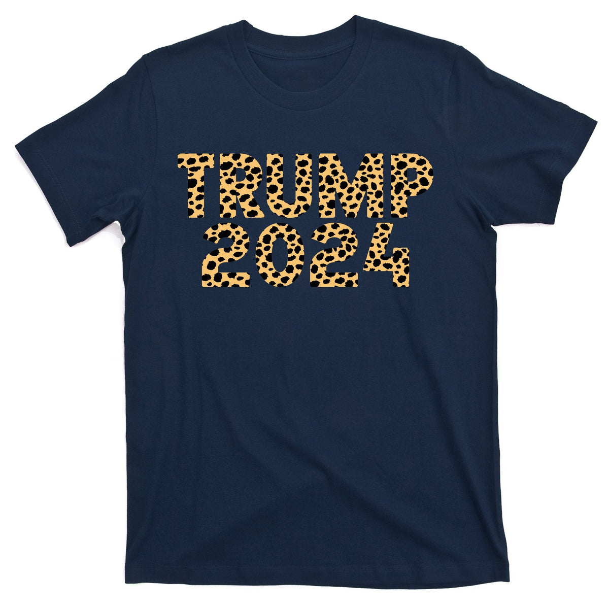 Trump 2024 Leopard Design T-Shirt product image 1