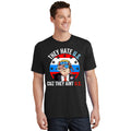 They Hate Us Cuz Aint Us Funny 4th Of July USA Flag T-Shirt product image 1