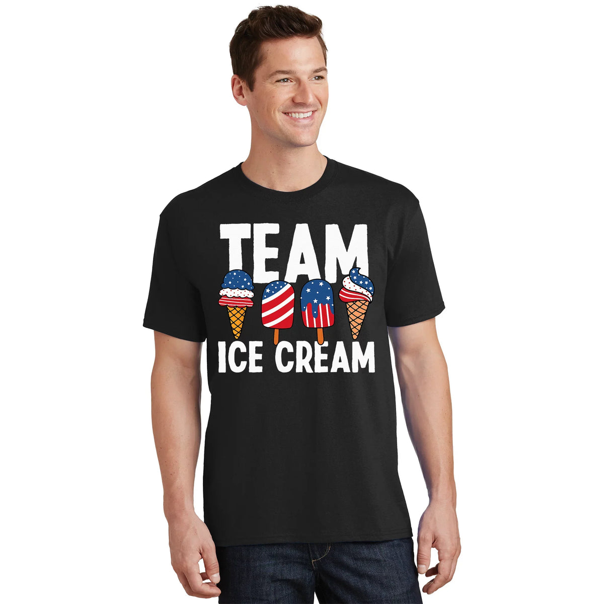 Team ice cream 4th of July T-Shirt product image 1
