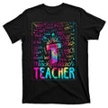 Tie Dye Teacher Typography Word Art T-Shirt product image 1