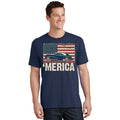 The Land Of Free Home Of Brave Classic American Car T-Shirt product image 1