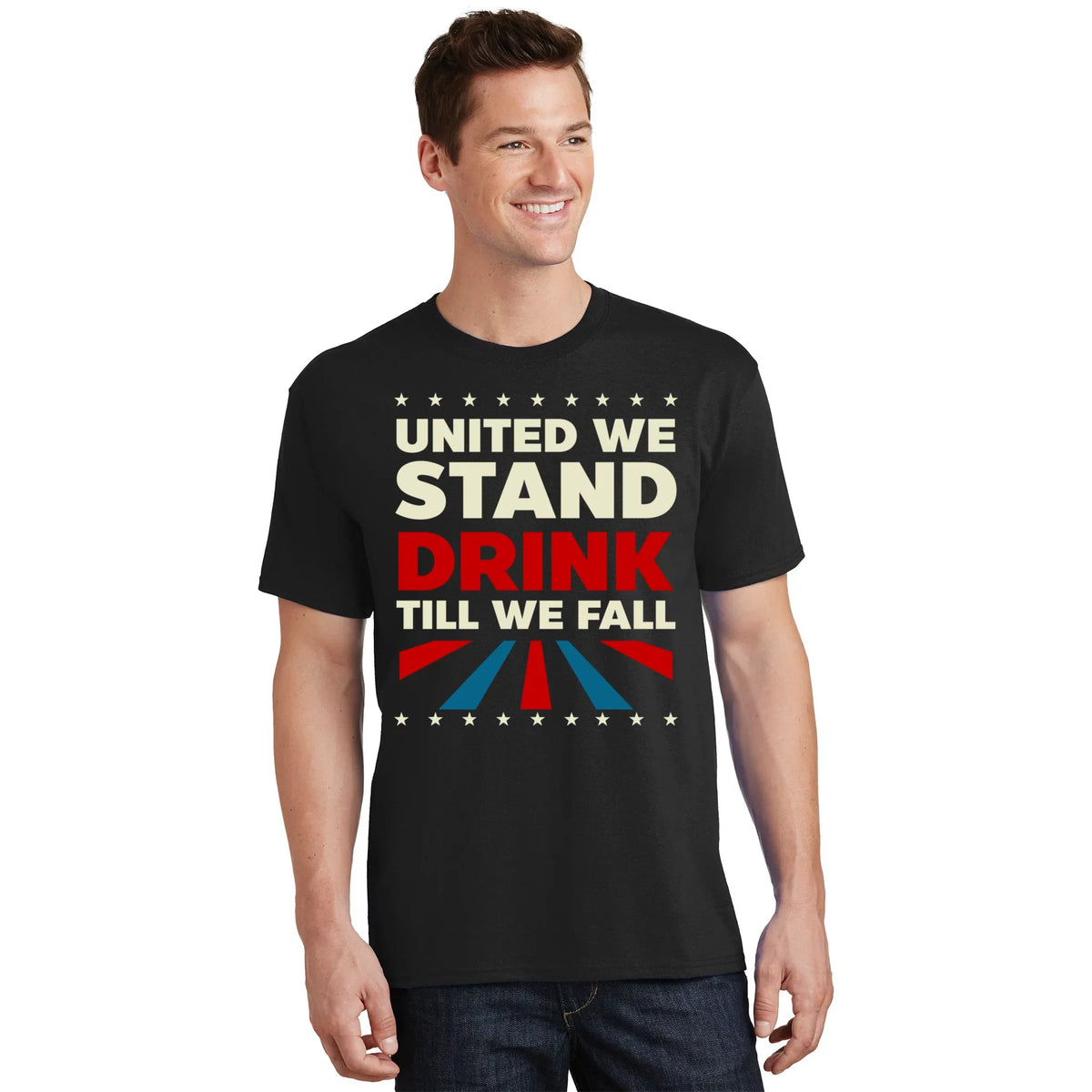 United We Stand Drink Till We Fall Design 4th Of July product image 1