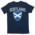 Vintage Scotland Flag Crest Shield T-Shirt product image 1