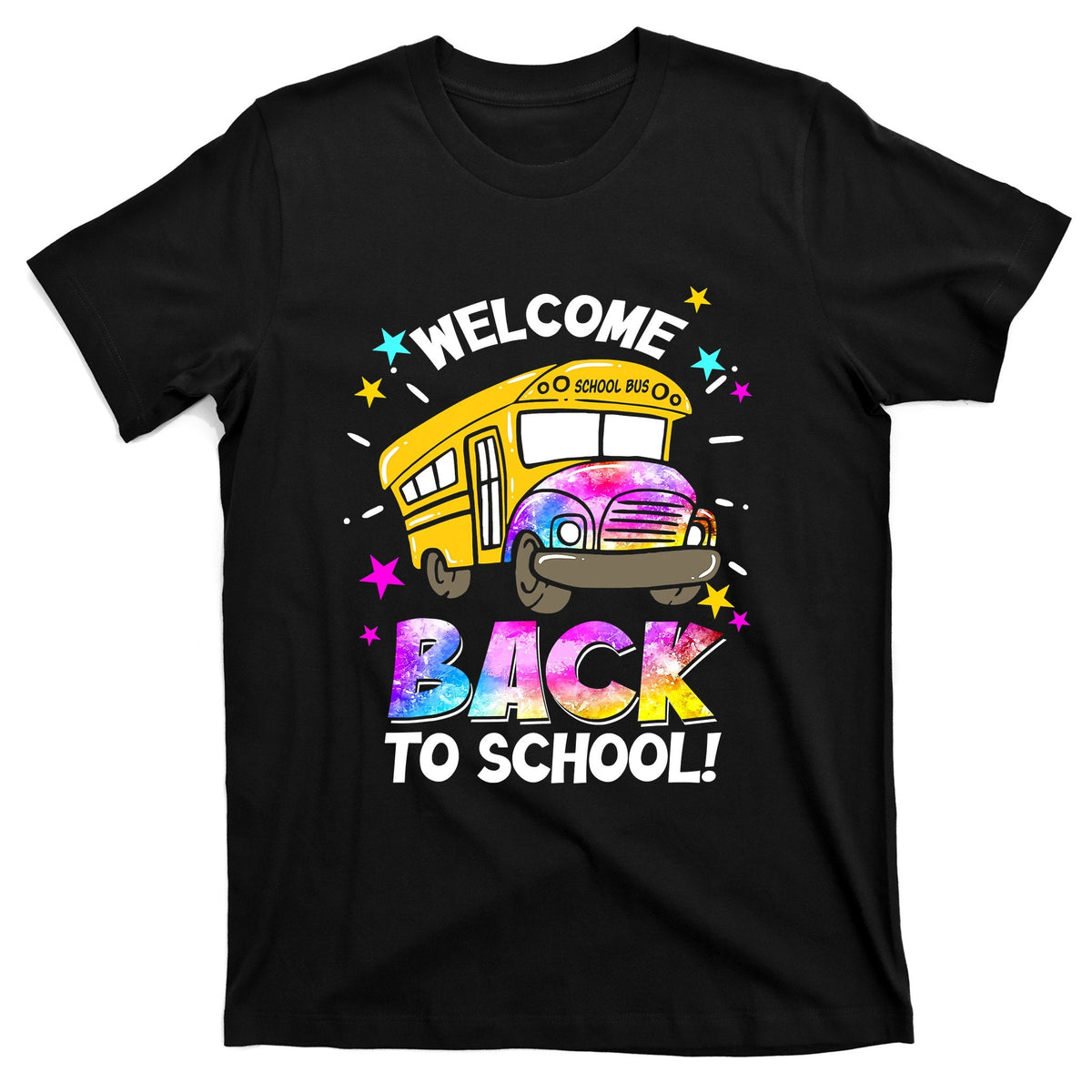 Welcome Back To School Funny Bus Driver T-Shirt product image 1