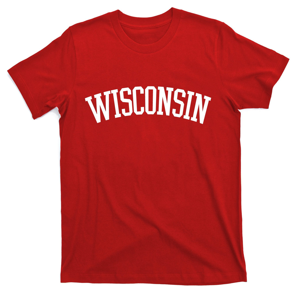Wisconsin College Sports Fan Logo T-Shirt product image 1