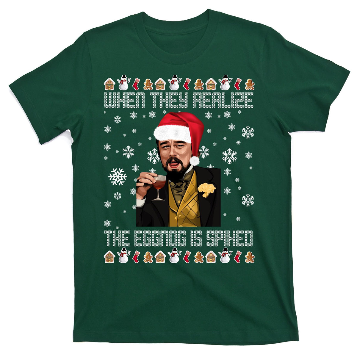 When They Realize The Eggnog Is Spiked Funny Christmas product image 1